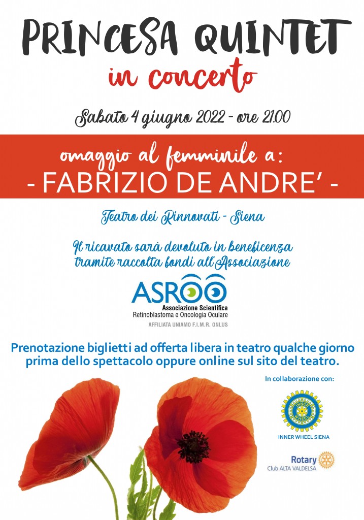 manifesto concerto ASROO 4 giugno 2022