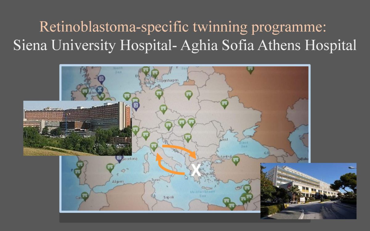 Siena e Atene insieme per la cura del retinoblastoma