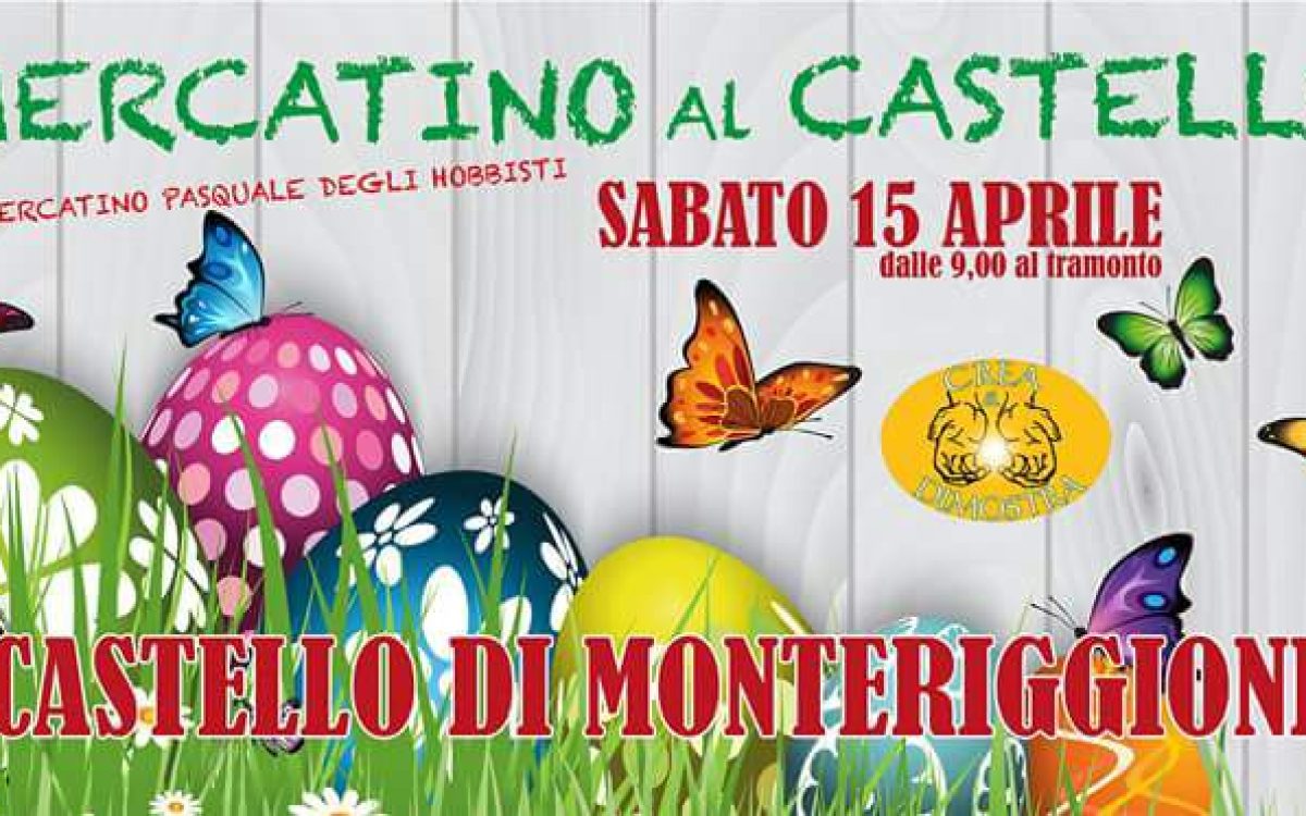 C’è anche ASROO sabato 15 aprile al Mercatino al Castello di Monteriggioni